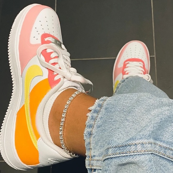 air force orange pink
